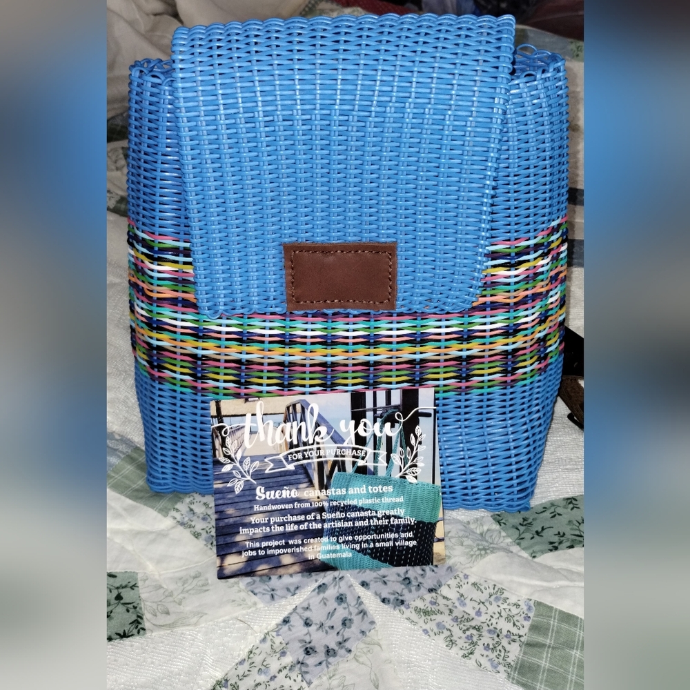 Hand Woven Fiesta Backpack